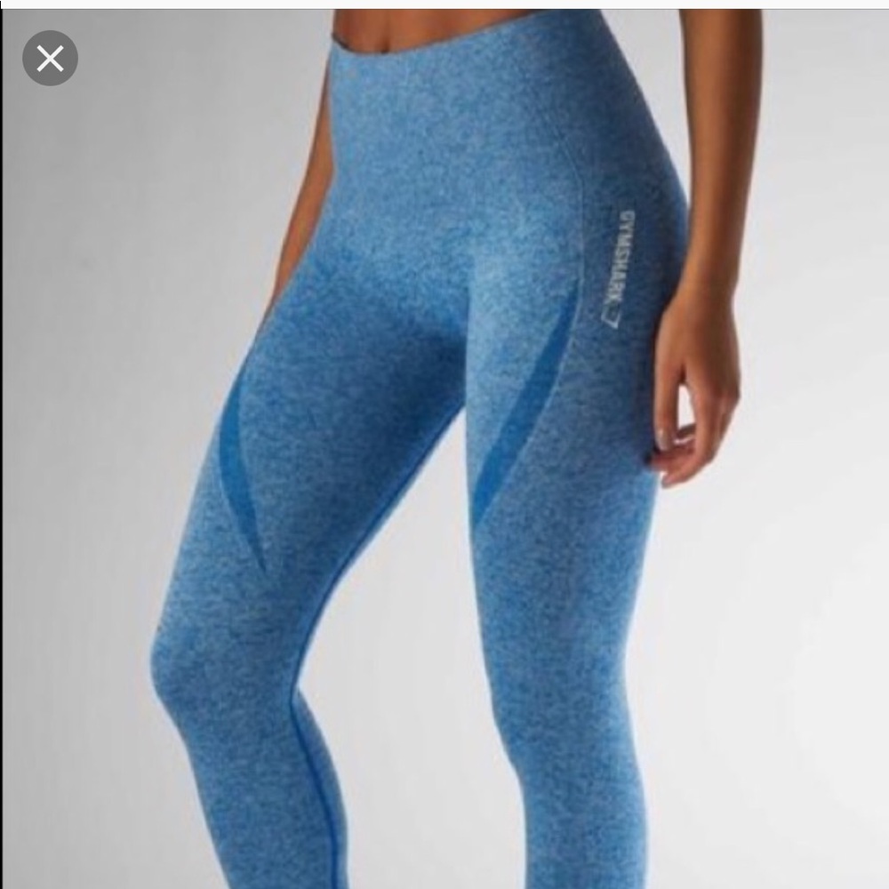Looking for seamless blue Gymshark leggings